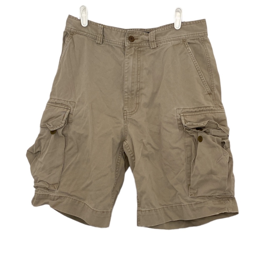 Size 31 Beige Polo By Ralph Lauren Cargo Shorts Men's
